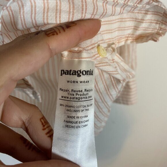 Patagonia Button-Up Long Sleeve Women’s Classic Shirt Size L - Picture 12 of 12